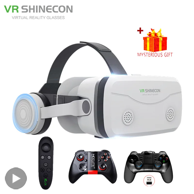Vr Headset Pc - 3D Viar 電話仮想現実 VR メガネヘルメットヘッドセットスマートデバイスレンズゴーグルスマートフォン用携帯ヘッドフォンモバイルゲーム