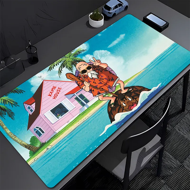 Pc Gaming Keyboard - DBZ マウスパッドドラゴンボールマスターロシアニメゲームアクセサリー Varmilo キーボードパッド PC コンピュータゴムデスクマットカーペットマウスパッド