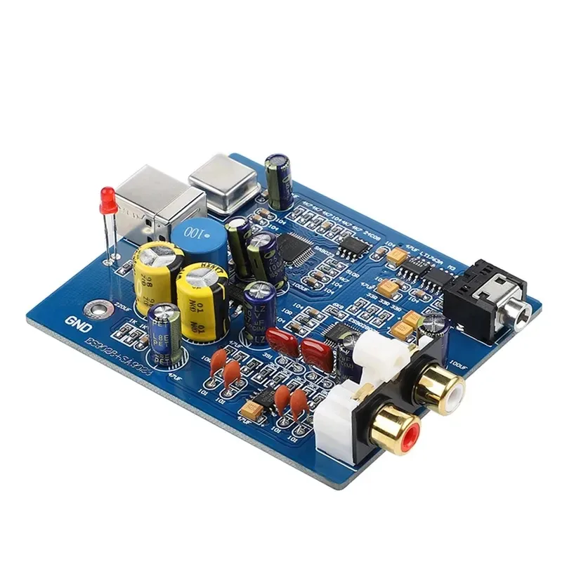 Sound Card Usb - YJ00130 USB デコーダボード ES9028K2M+SA9023 フィーバーオーディオサウンドカードデコードモジュールパワーアンプホームシアター