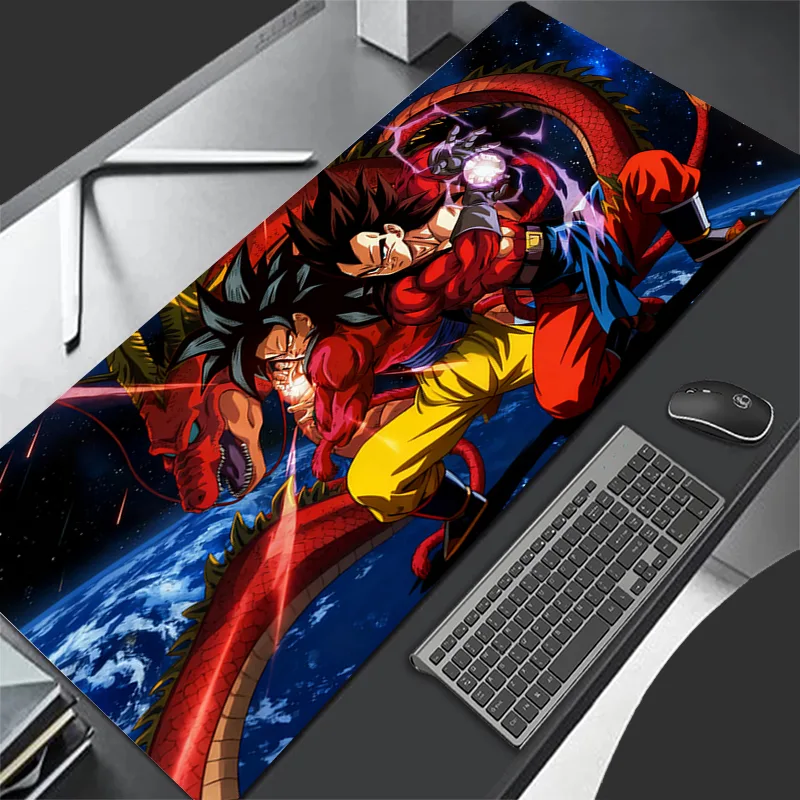 Pc Gaming Keyboard - キーボードパッドコンピュータ悟空拡張マウスパッドオフィスPC日本アニメデスクトップ保護マットラップトップドラゴンボールゲーミングマウスパッド