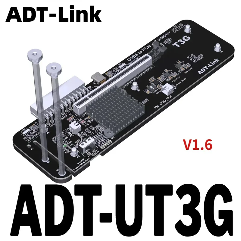 Pc Gaming Itx - ブランドUT3G V1.6 ノートパソコン用外付けグラフィックカード USB4 to PCIe