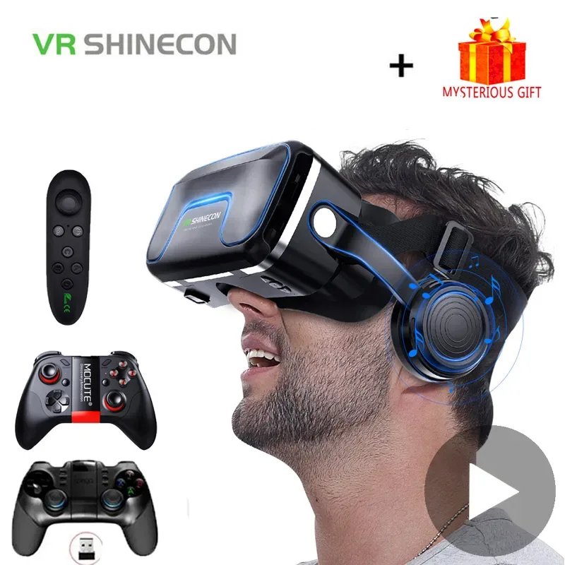 Vr Headset Pc - VR Shinecon 10.0 ヘルメット 3D メガネ仮想現実
