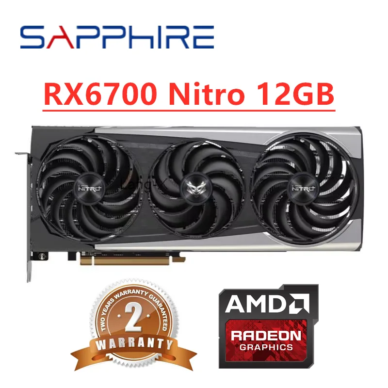 Pc Gaming Graphics Card - GPU サファイア RX 6700 XT 6700XT