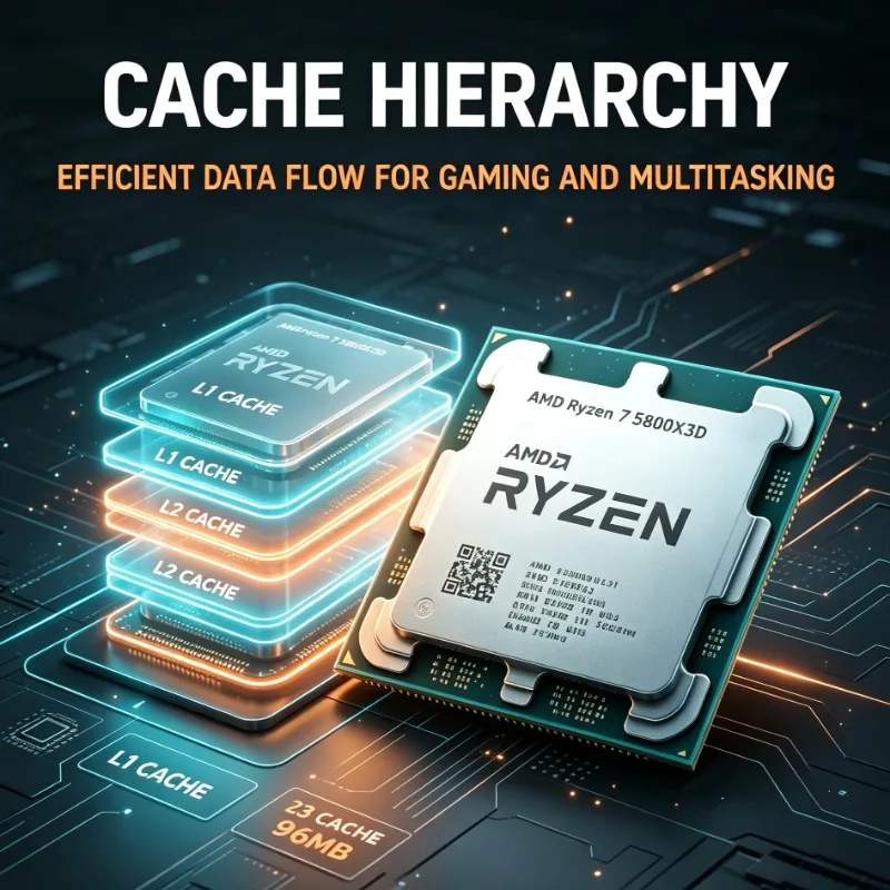 Pc Gaming Ryzen 7 - Ryzen 7 5800X3D PCゲーミングプロセッサ AM4 5GHz