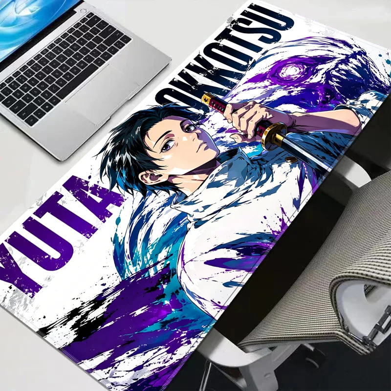 Pc Gaming Keyboard - HDアニメパープルマウスパッド 呪術廻戦 ゲーミングキーボードラグ ラップトップマウスパッド PC J-Jujutsu