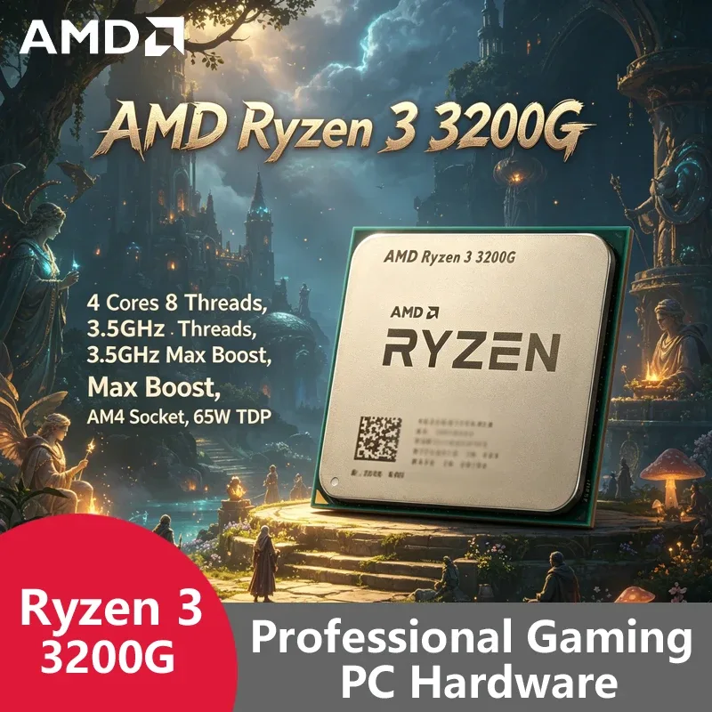 Pc Gaming Cost - AMD Ryzen 3 3200G AM4 エントリーゲーミングプロセッサー