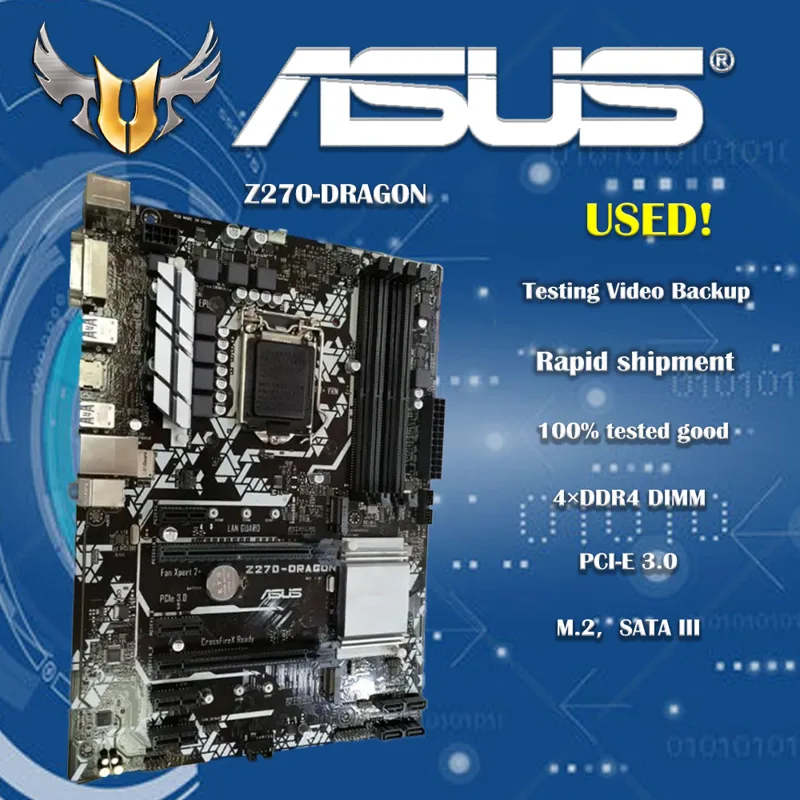 Pc Gaming Asus - Intel-Asus Prime Z270-DRAGON,z270,z270m,ddr4,lga 1151, i7, i5,