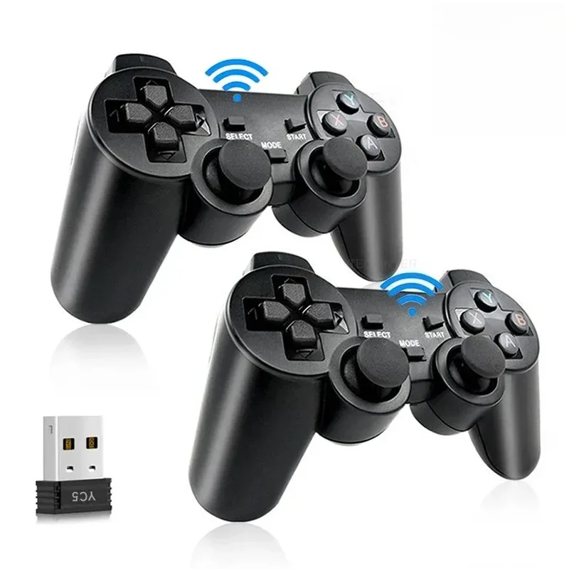 Joystick Pc Gaming - 遅延なし2.4Gワイヤレスゲームコントローラー2個入りUSBジョイスティック GD10 M8 M15 X2 G5