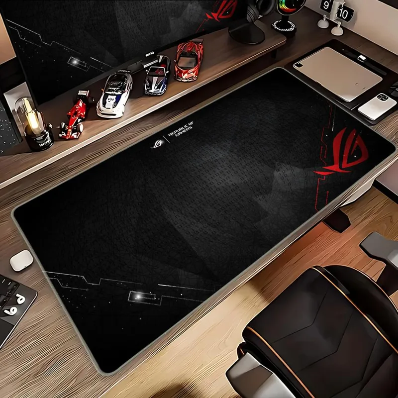 Pc Gaming Asus - Asus Rog マウスパッドアニメマウスマットゲーミングコンピュータデスクマットマウスカーペット Pc アクセサリーゲーマーマウスパッドスピードラバーマット
