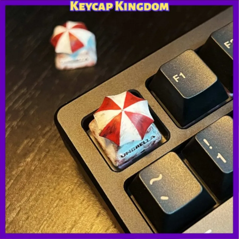 Pc Gaming Umbrella - バイオハザードアンブレラメカニカルキーボード3Dプリント樹脂カスタムアーティザンキーキャップPCゲーミングキーボードポイントキーキャップコレクションギフト