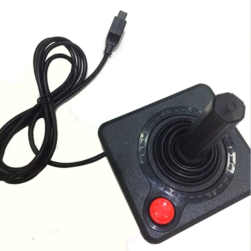 Joystick Pc Gaming - クラシックレトロコントローラーゲームパッド、アーケード2600コンソールシステム用ジョイスティック、ブラック