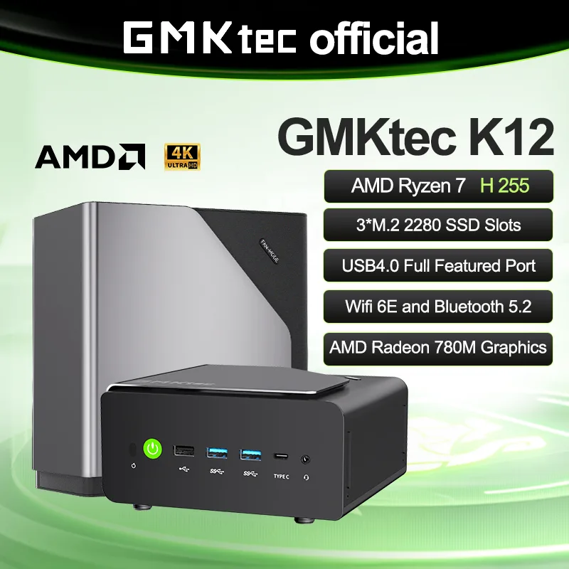 Pc Gaming Ryzen 7 - GMKtec ミニ PC K12 Nucbox AMD