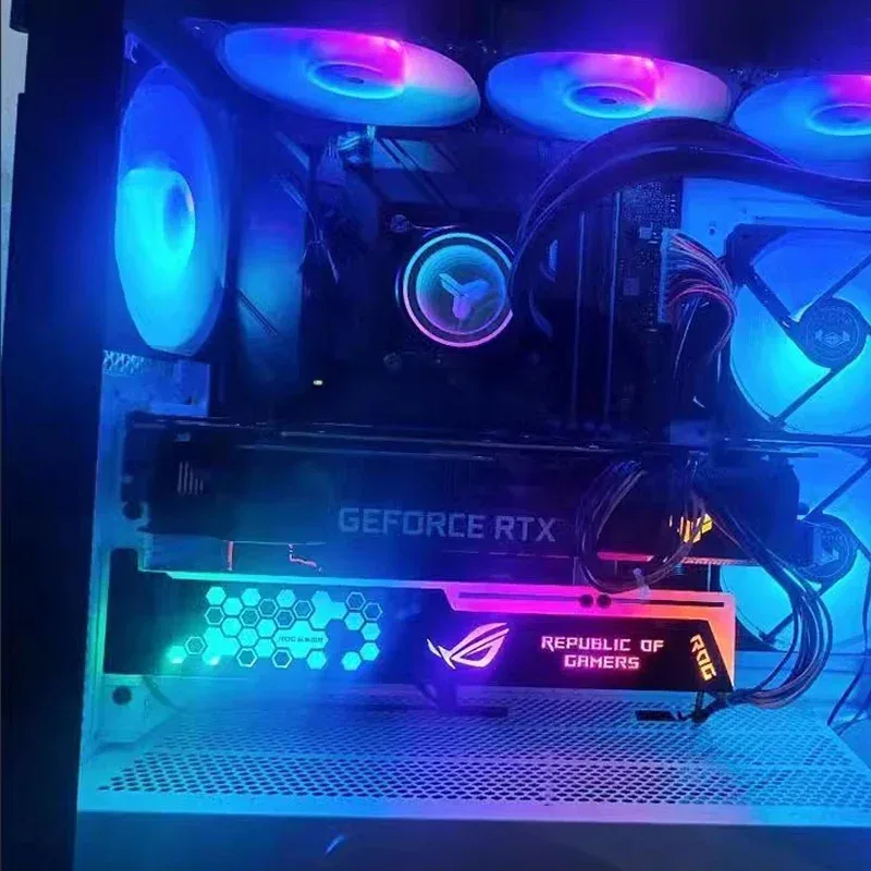 Pc Gaming Graphics Card - 4090 VGA ホルダー 5V ARGB AURA