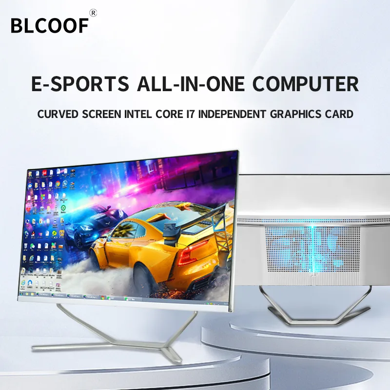 湾曲した画面を備えたPS4デスクトップPC,ゲーム,PC,  - Pc Gaming Fullset のレビューと価格