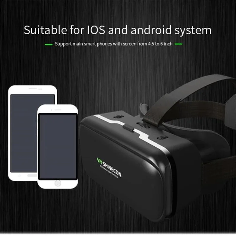 Shinecon VRメガネ 3Dバーチャルリアリティヘッド - Vr Headset Pc のレビューと価格