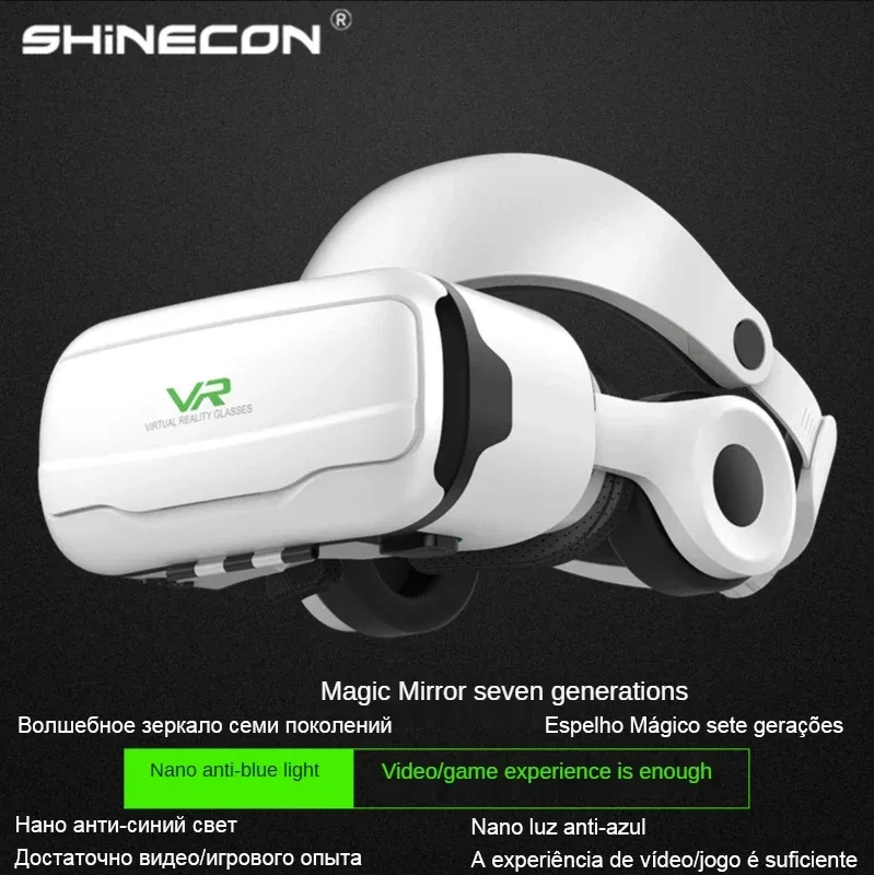 VR メガネ仮想現実 3D ヘッドセットヘルメット Andr - Vr Headset Pc のレビューと価格