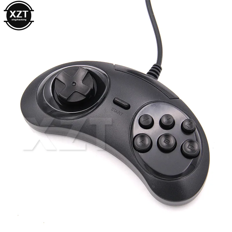 セガジェネシスゲーム用の有線コントローラー,クラシックなUS - Joystick Pc Gaming のレビューと価格
