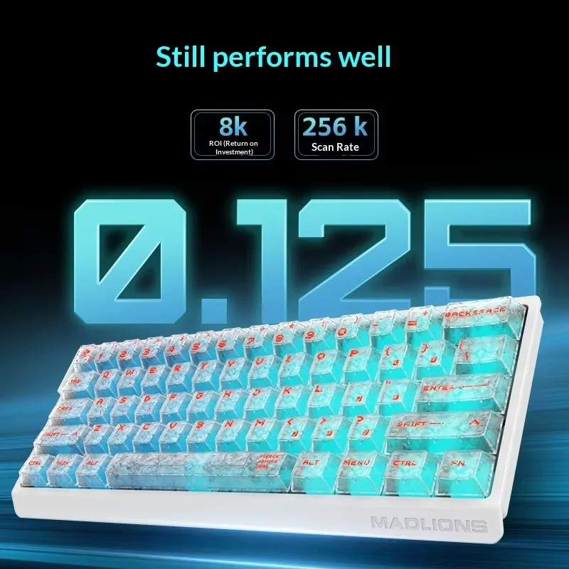 新しい FGG Madlions MAD60 V2 /MAD - Pc Gaming Keyboard のレビューと価格
