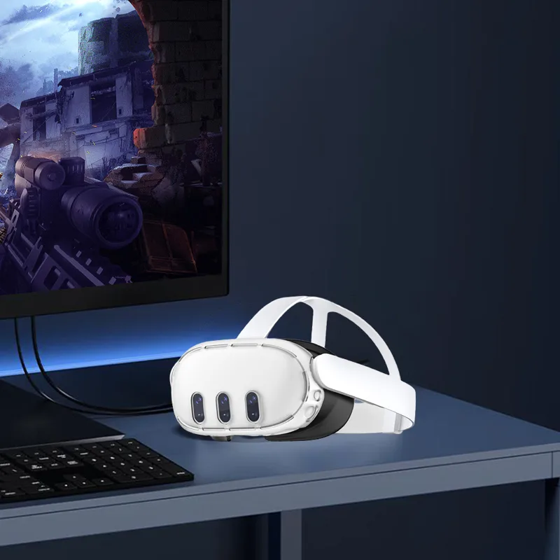 透明 VR ヘッドセット保護ケース 滑り止め PC VR ヘ - Vr Headset Pc のレビューと価格
