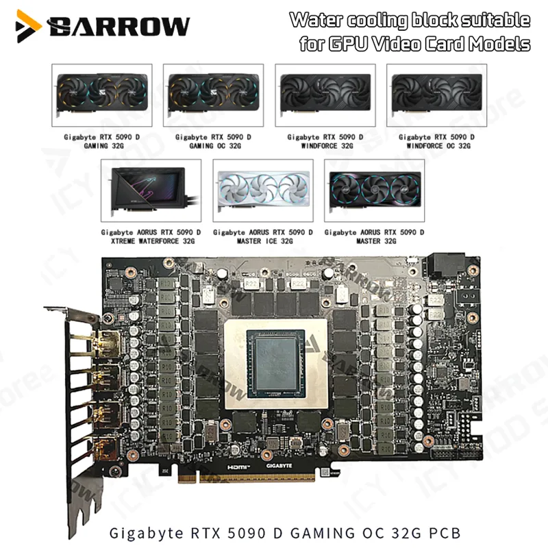 Barrow VGA ウォーターブロック ギガバイト RTX - Pc Gaming Rtx 5090 のレビューと価格