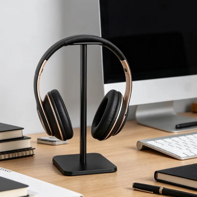 アルミ合金ヘッドフォンスタンドデスクトップヘッドセットホルダ - Pc Gaming Earphones のレビューと価格