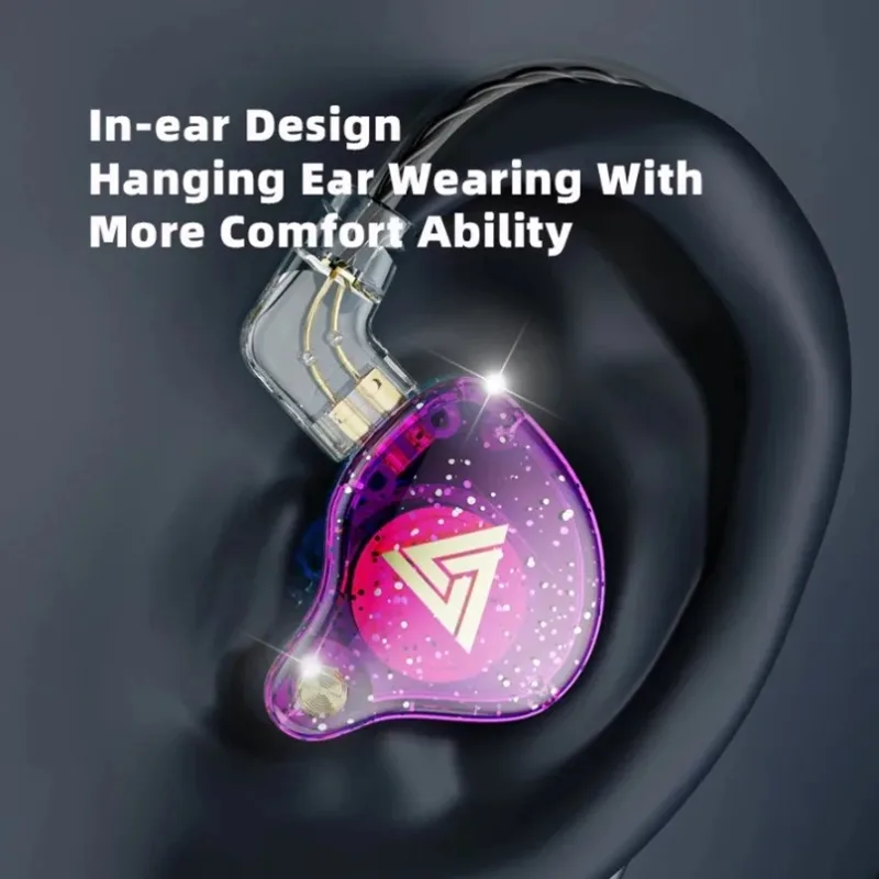 QKZ AK6 銅ドライバー有線イヤホンイヤーフックデザイン - Pc Gaming Earphones のレビューと価格