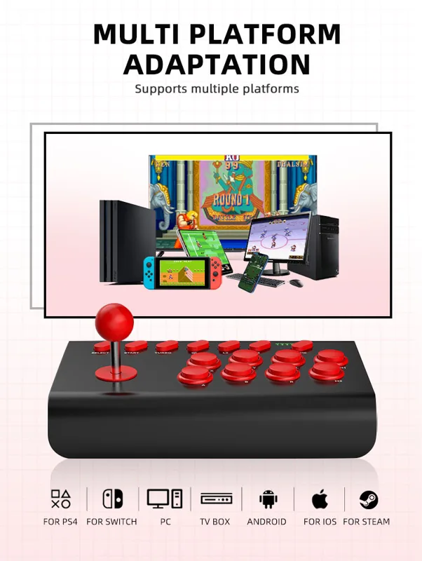 8 ボタンアーケードスティックニンテンドースイッチ & スイ - Joystick Pc Gaming のレビューと価格
