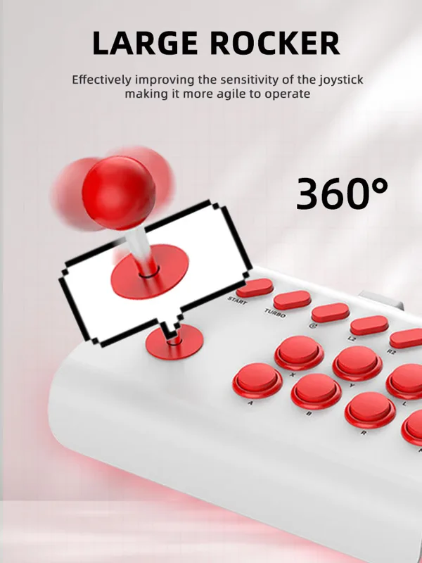 8 ボタンアーケードスティックニンテンドースイッチ & スイ - Joystick Pc Gaming のレビューと価格