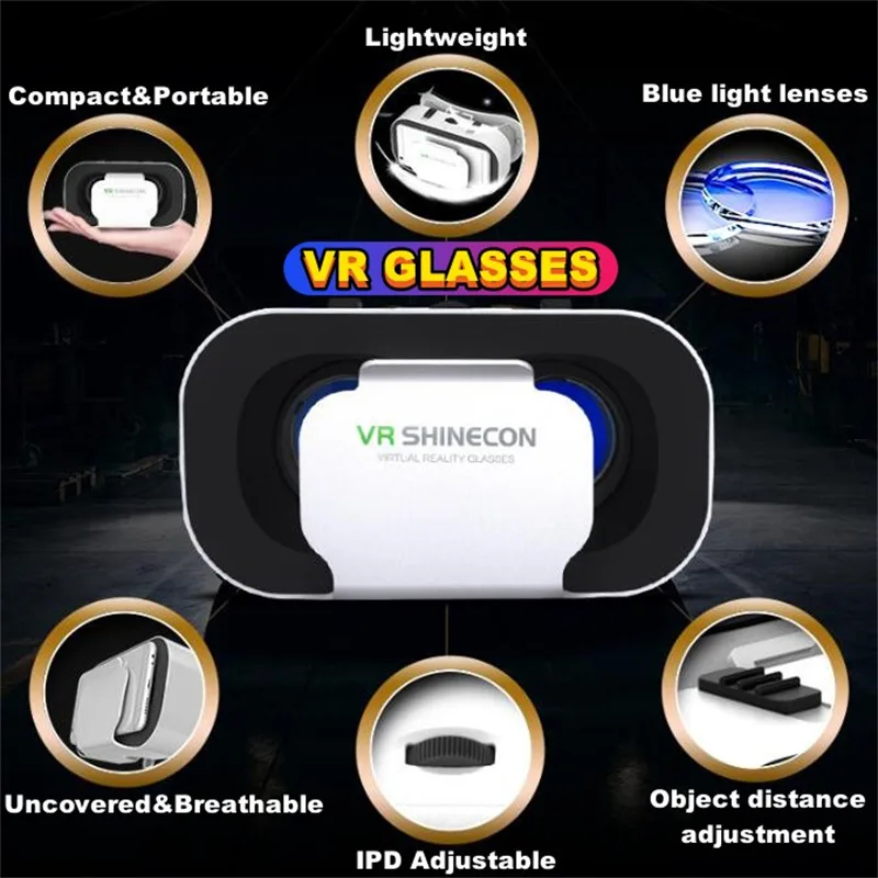 G05 ミニ VR メガネ IMAX 3D 映画バーチャルリ - Vr Headset Pc のレビューと価格