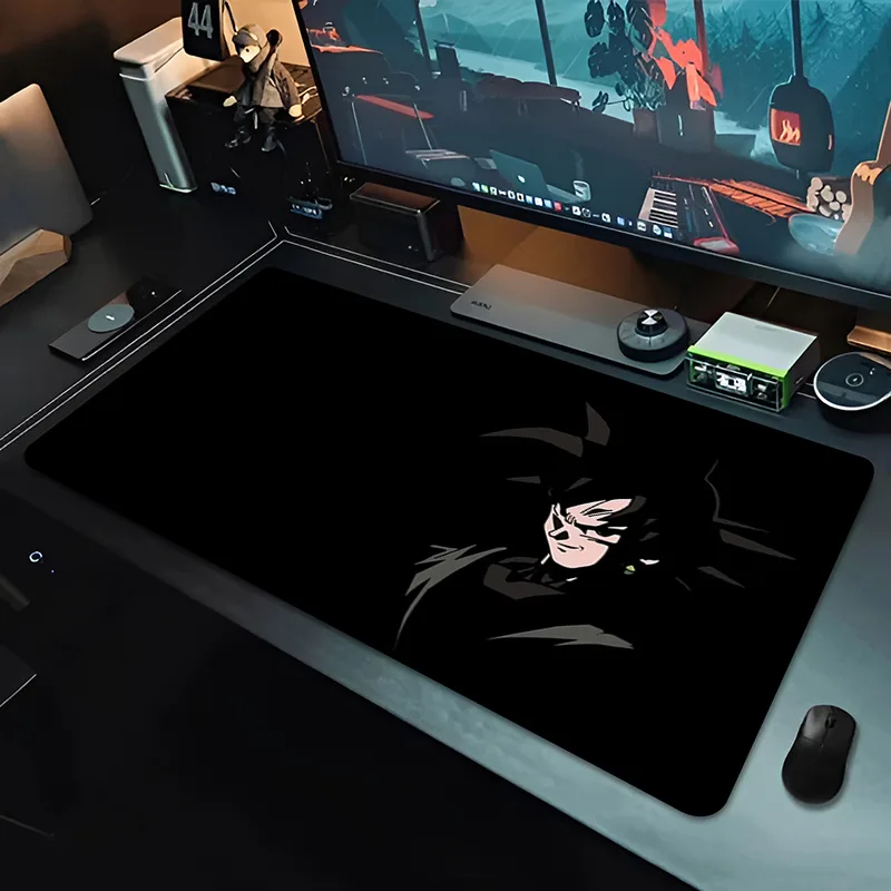 DBZ ブラックアニメマウスパッドドラゴンボール大型 PC  - Pc Gaming Keyboard のレビューと価格