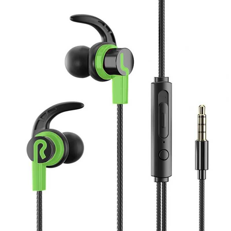 3.5mm 有線インイヤーヘッドセット マイク付き 低音 H - Pc Gaming Earphones のレビューと価格