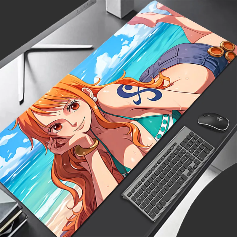 マウスパッドワンピース耐久性のあるアニメゲームアクセサリー  - Pc Gaming Keyboard のレビューと価格