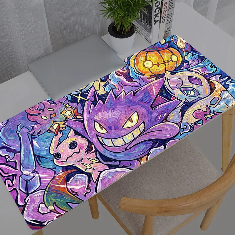 マウスパッドポケモンピカチュウアニメ耐久性のある大型 XXL - Pc Gaming Keyboard のレビューと価格