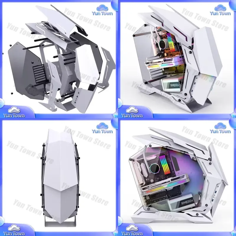 Jonsbo MOD-3 ミニ ホワイト RGB ミドルタワ - Pc Gaming Itx のレビューと価格