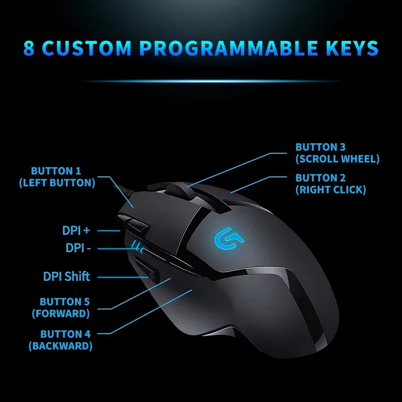 ロジクール G402 ハイペリオン フューリー FPS ゲー - Pc Gaming Valorant のレビューと価格