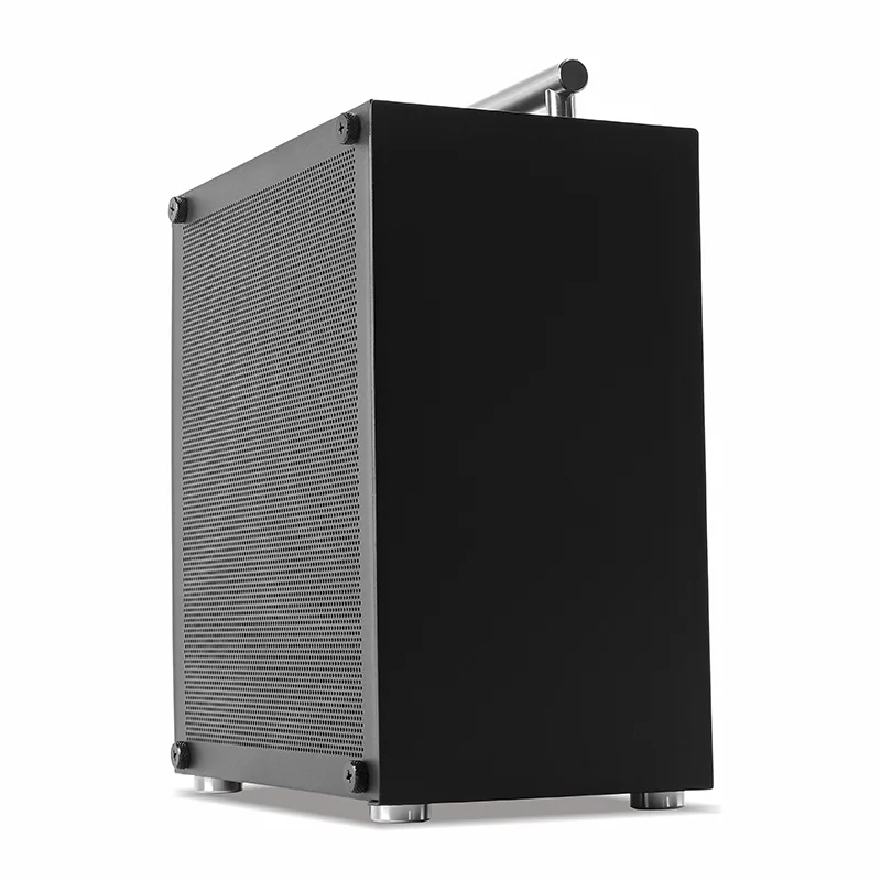 METALFISH T40 Mini ITX ブラックケース - Pc Gaming Itx のレビューと価格