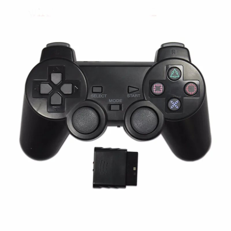 透明色ワイヤレスゲームパッド PS2 2.4 グラム振動ジョ - Joystick Pc Gaming のレビューと価格