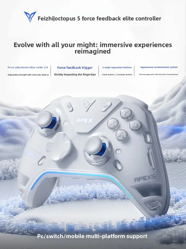 FLYDIGI APEX5 エリートワイヤレスゲーミングコン - Joystick Pc Gaming のレビューと価格