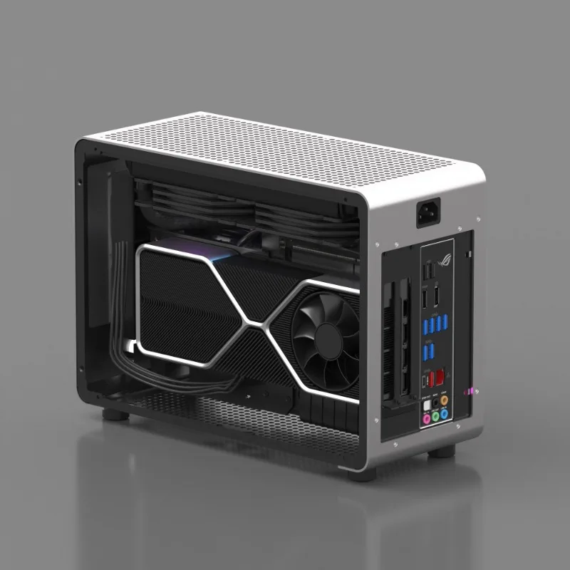 GEEK G1-pro アルミシャーシ A4 SFX240  - Pc Gaming Itx のレビューと価格