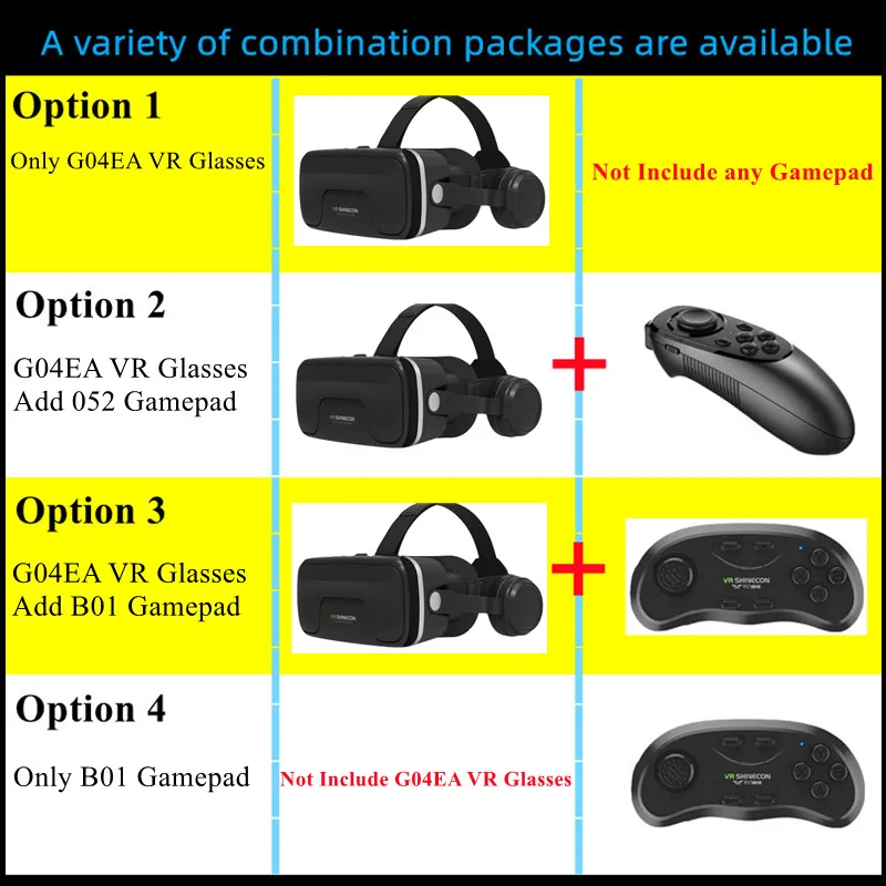 オリジナル仮想現実 VR メガネボックスステレオ 3D ビデ - Vr Headset Pc のレビューと価格