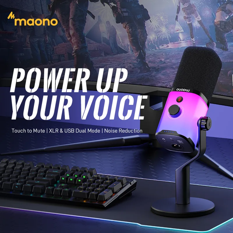 MAONO USB/XLR ゲーミングマイク PC用 PD1 - Pc Gaming Earphones のレビューと価格