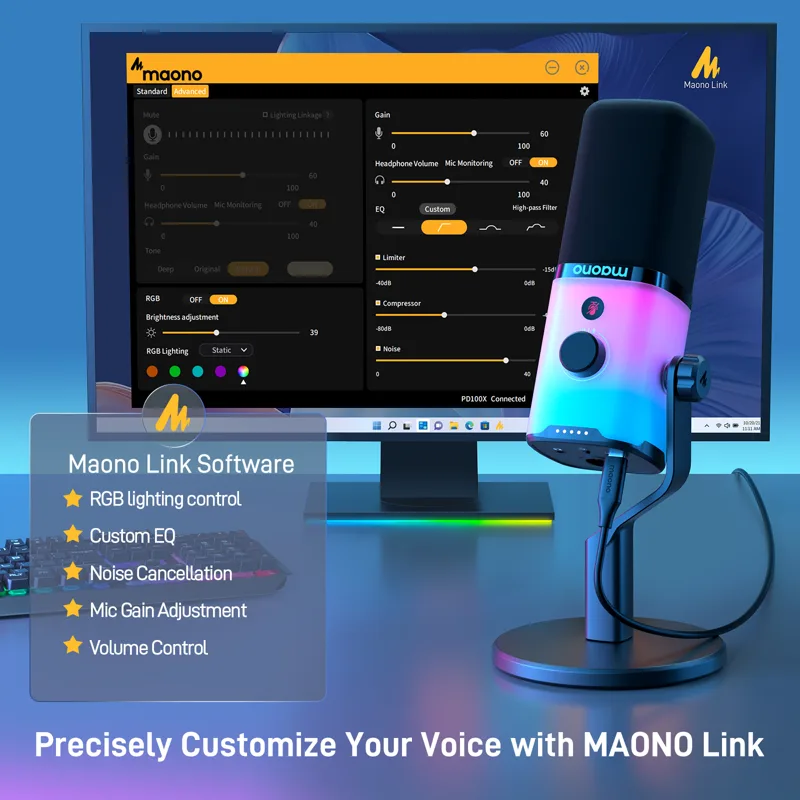 MAONO USB/XLR ゲーミングマイク PC用 PD1 - Pc Gaming Earphones のレビューと価格