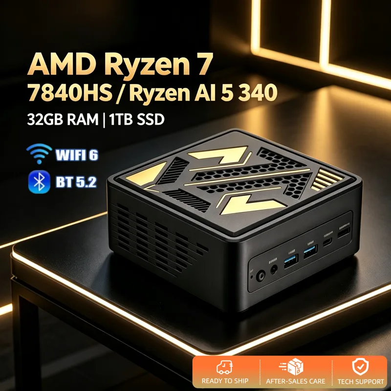 Topton ミニPC Ryzen 7 7840HS Ryz - Pc Gaming Ryzen 7 のレビューと価格