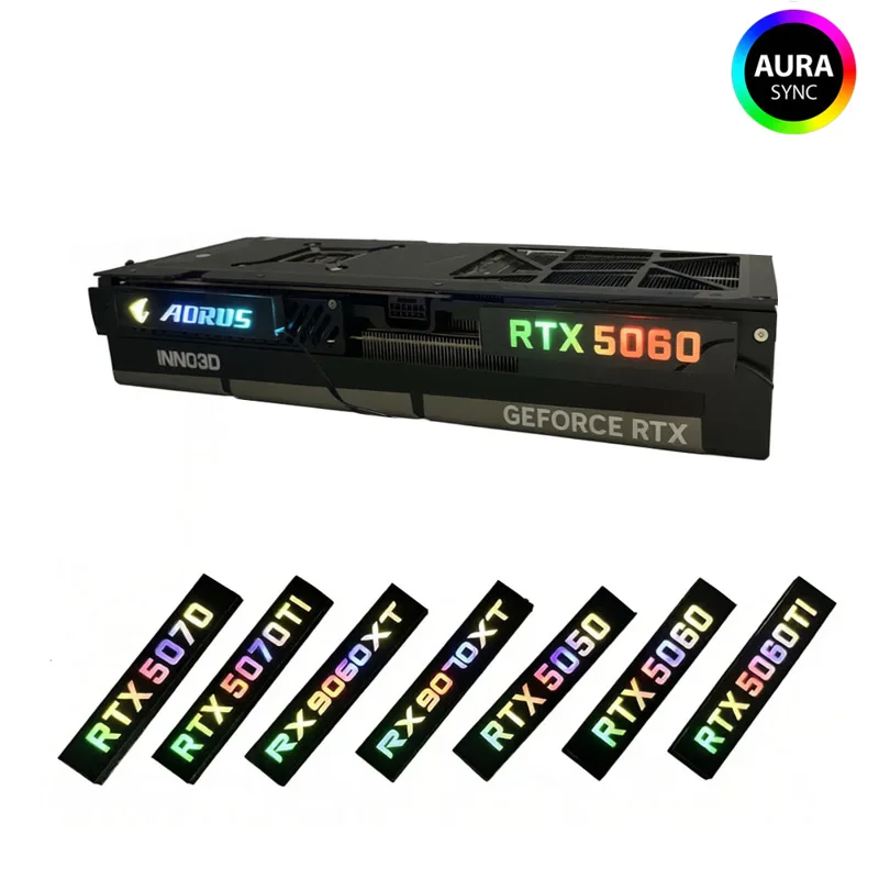 MOD ARGB VGA GPUサイドライティングパネル R - Pc Gaming Rtx 5090 のレビューと価格