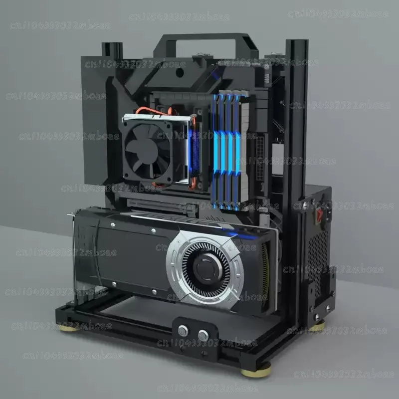 垂直型ゲーミングPCテストベンチ、オープンエアコンピューター - Pc Gaming Itx のレビューと価格