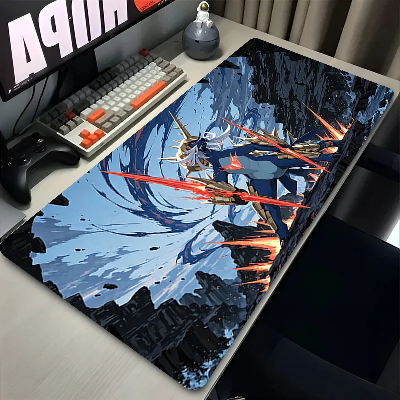マウスパッドアニメゲーミングpcアクセサリーマウスパッドゲー - Pc Gaming Keyboard のレビューと価格