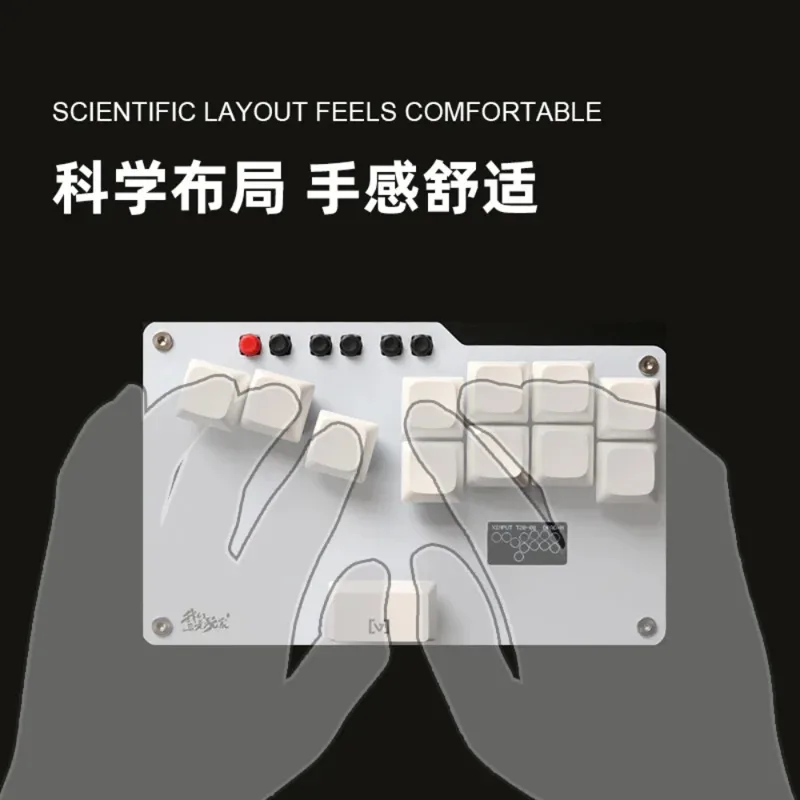 HitBox ミニキーボード ポータブルアーケードジョイステ - Joystick Pc Gaming のレビューと価格