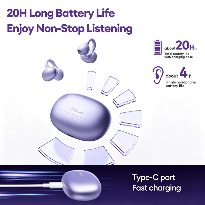 オリジナルレノボ LK6 ワイヤレススポーツイヤホンイヤーク - Pc Gaming Earphones のレビューと価格