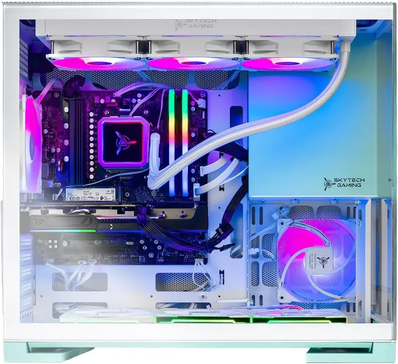 Skytech Gaming Aqua デスクトップPC、R - Pc Gaming Nvidia 5080 のレビューと価格
