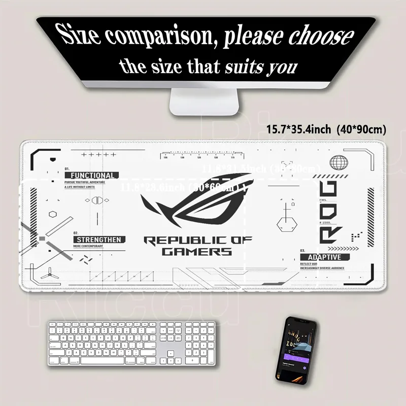 R-ROG 大型ゲーミングマウスパッド A-ASUS PC  - Pc Gaming Asus のレビューと価格